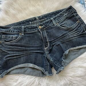 R Cinco Ranch Jean  Denim Shorts XL